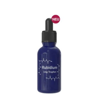 Rubidium Flasche neu